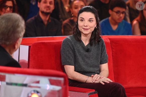 Exclusif - Diane Segard lors de l'enregistrement de l'émission "Vivement dimanche" au studio Rive Gauche, présentée par M.Drucker avec une diffusion sur France 3 le 15 mars 2026, à Paris, France, le 4 mars 2026. © Guillaume Gaffiot/Bestimage