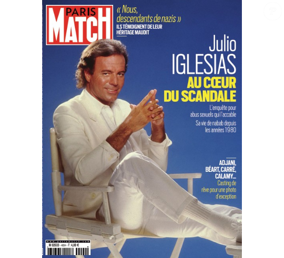 Couverture du magazine Paris Match