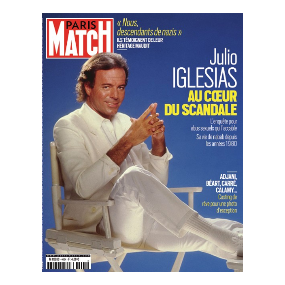 Couverture du magazine Paris Match