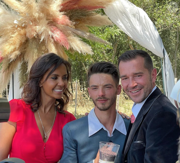 Karine Le Marchand au mariage de Mathieu et d'Alexandre (ADP 15). @Instagram