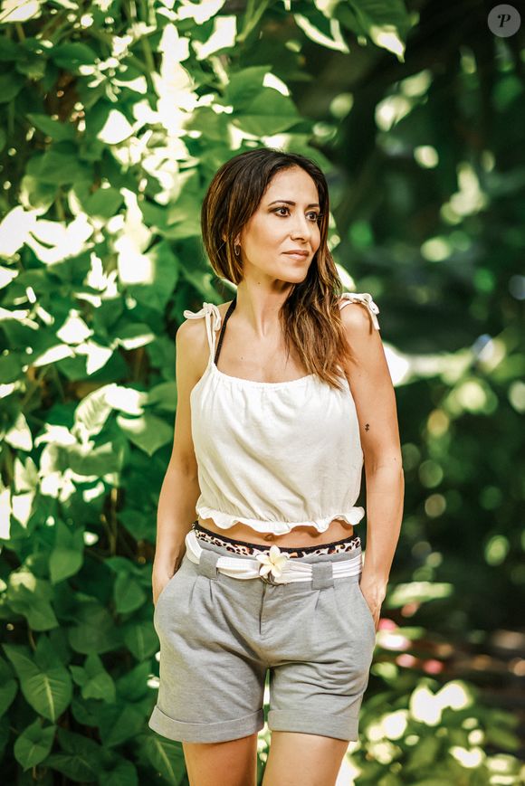 Exclusif - Fabienne Carat profite d'une journée de repos dans le tournage de la série "Section de Recherches" sur l'île de la Réunion le 8 juin 2023. © Jules Legros / Bestimage