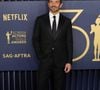 Selon "People", le mannequin a été photographiée avec son petit ami Bradley Cooper qui la tenait tendrement par la main.
Bradley Cooper lors de la cérémonie des Screen Actors Guild Awards le 24 février 2024 au Shrine Auditorium à Los Angeles, Californie. (Photo Press Service / BESTIMAGE).
