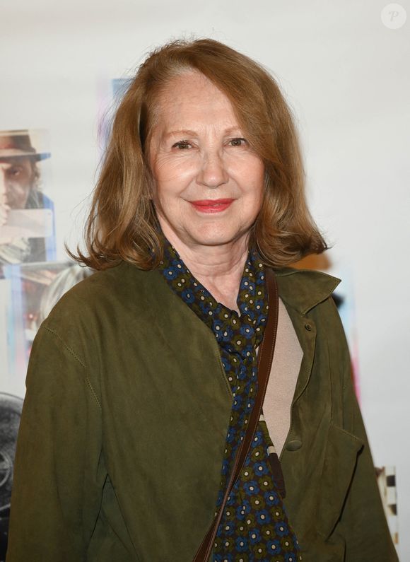 Nathalie Baye - Photocall à la première du film "Tourner pour vivre" sur la vie cinématographique du réalisateur C.Lelouch à Paris le 25 avril 2022. © Coadic Guirec / Bestimage