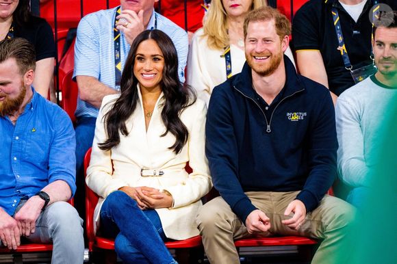 Le prince Harry, et son épouse, Meghan Markle