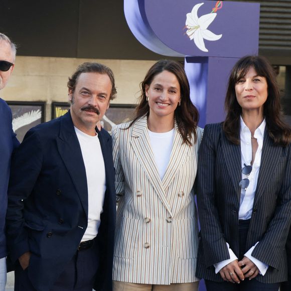qu'Hélène Médigue a réalisée ! Elle dévoile son nouveau film, "Une place pour Pierrot"

Patrick Mille, Marie Gillain, Helene Medigue et Mathilde Labarthe - Arrivées au cinéma CGR lors de la 18ème édition du Festival du Film Francophone de Angoulême (FFA) le 28 août 2025.

© Coadic Guirec / Bestimage