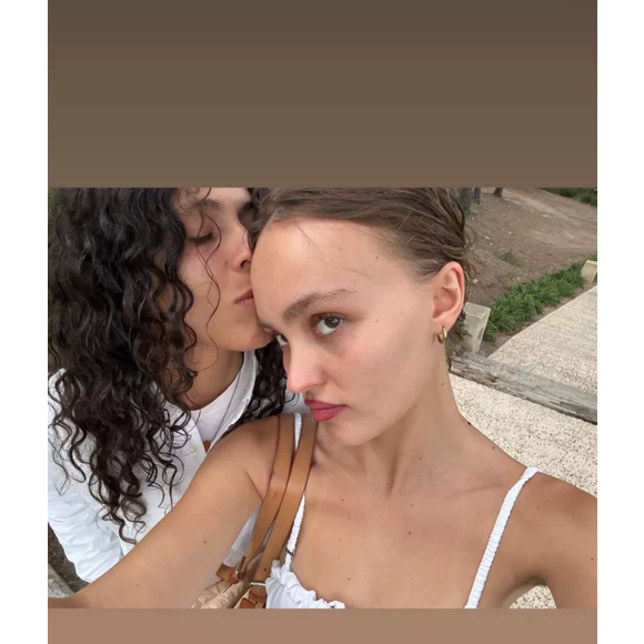 Capture Instagram du compte de Lily-Rose Depp.