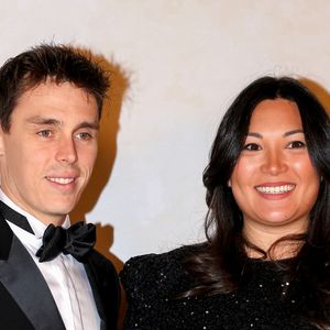 Louis Ducruet et sa femme Marie - 3ème édition du "Festival des Etoilés Monte-Carlo" face à 7 étoiles Michelin un spectacle culinaire 4 chefs étoilés à la Salle Empire de l'Hôtel de Paris Monte-Carlo à Monaco, le 11 novembre 2023. © Claudia Albuquerque/Bestimage