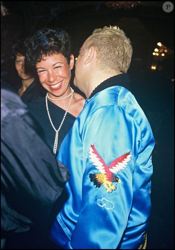 Archives - Coluche et Véronique Colucci. © BERTRAND RINDOFF PETROFF / BESTIMAGE