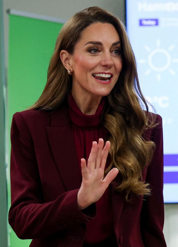 Le prince William, prince de Galles et Catherine Kate Middleton, princesse de Galles visitent l'hôpital Charing Cross à Londres le 8 janvier 2026. Photo par Isabel Infantes / Pool / Julien Burton / Bestimage