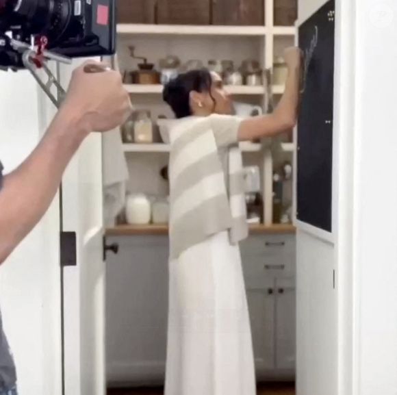 Meghan Markle dévoile les coulisses de sa série sur Netflix, le 27 février 2025
© JLPPA/ Bestimage