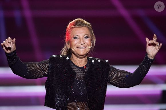 Exclusif - Sheila - Enregistrement de l'émission "Les 50 ans du Disco, les stars chantent pour le Sidaction" au Dôme de Paris, France, le 15 mars 2023, diffusée le 25 mars sur France 2. © Guirec-Moreau/Bestimage