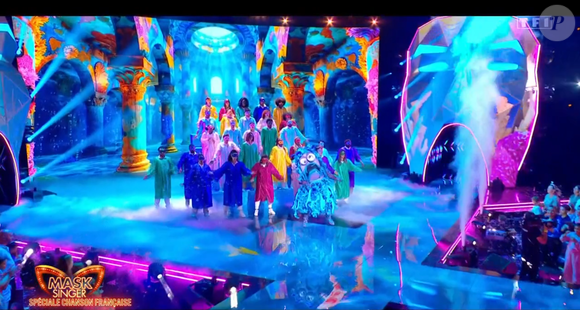 Le Plancton dans "Mask Singer" sur TF1