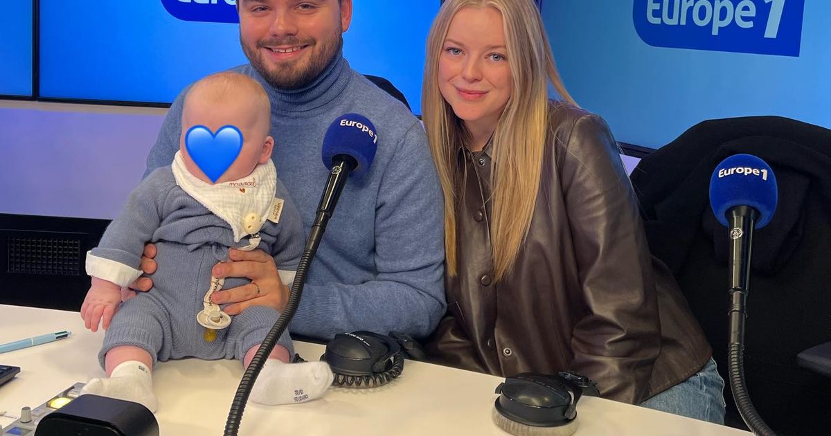 Éloïse, la femme de Gauthier Le Bret (CNews), s'exprime sur leur couple sur Europe 1 : les parents du petit Marcel en désaccord sur un point