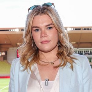 Depuis bientôt trois ans, Camille Gottlieb vit une belle histoire d'amour, avec son compagnon. Si l'identité de ce brun ténébreux a été maintenue secrète depuis que leur idylle a été révélée au grand jour, elle partage toutefois de temps en temps des photos d'elle avec son prince charmant.

Camille Gottlieb - La famille princière de Monaco assiste au match de football Racing Stars Football Cup opposant les pilotes Nazionale Piloti contre les Barbagiuans au stade Louis II à Monaco le 21 mai, 2025. © Claudia Albuquerque/Bestimage