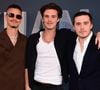 Grosse embrouille entre deux fils de David et Victoria Beckham ?
Brooklyn Beckham,Romeo Beckham & Cruz Beckham à l'avant-première du documentaire Beckham de Netflix au Cursor Mayfair de Londres. AGENCE / BESTIMAGE