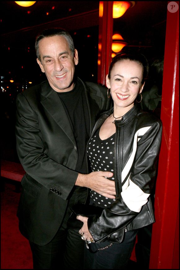 Exclusif - Thierry Ardisson et sa femme Béatrice - spectacle au Crazy Horse. COADIC GUIREC / BESTIMAGE