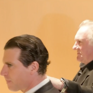 Gérard Depardieu à son procès le 24 mars 2025.