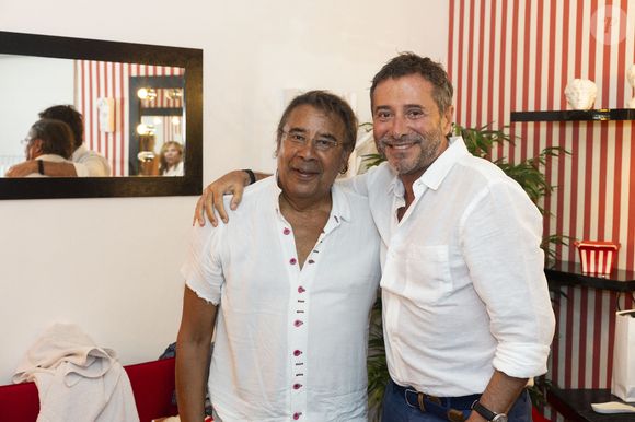 Exclusif - Laurent Voulzy, Bernard Montiel - Laurent Voulzy en concert sur la scène du théâtre de Verdure lors du 41ème Festival de Ramatuelle, le 9 août 2025.
© Cyril Bruneau / Bestimage