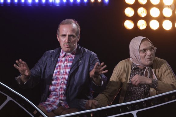 Exclusif - Les Bodin's - Tournage de l'émission "Sketch Story", présentée par L.Boccolini. Le 12 septembre 2022 C'est l'une des nouveautés de cette rentrée 2022. © Jack Tribeca / Bestimage