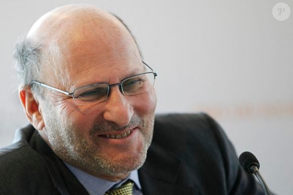 02.06.2013 - Chantilly ; Gerard Wertheimer lors de la conférence de presse après avoir remporté le Prix du Jockey Club (Groupe 1) avec Intello. Photo par Lajos-Eric Balogh/turfstock.com/dpa/ABACAPRESS.COM