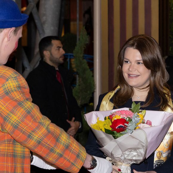 Camille Gottlieb - Soirée de clôture du 47ème Festival International du Cirque de Monte-Carlo sous le chapiteau de Fontvieille à Monaco, le 21 janvier 2025. © Olivier Huitel / Pool Monaco / Bestimage