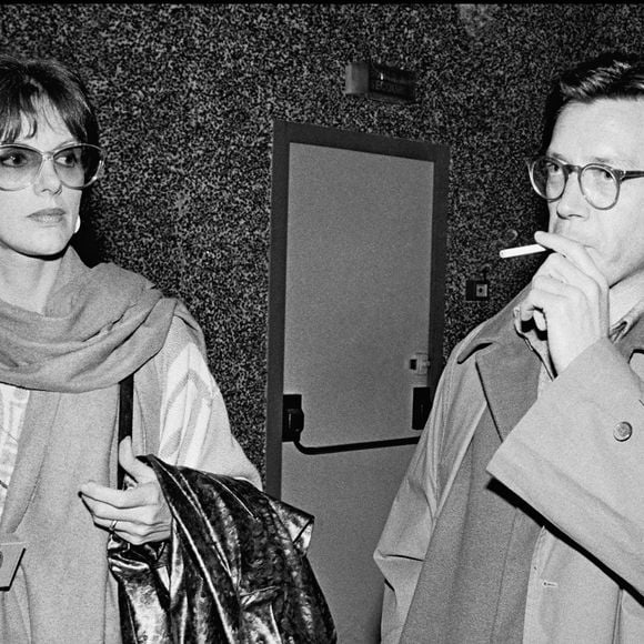 Archive - Bernard Giraudeau et Anny Duperey au Prix Jean Vigo en 1987 © Agence Bestimage