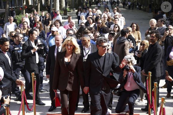 Exclusif - Adriana Karembeu et son compagnon Marc Lavoine - Concerto pour la paix de Omar Harfouch au théâtre de Béziers le 8 mai 2025 © Jack Tribeca / Bestimage