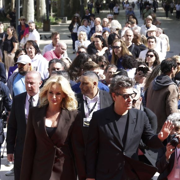 Exclusif - Adriana Karembeu et son compagnon Marc Lavoine - Concerto pour la paix de Omar Harfouch au théâtre de Béziers le 8 mai 2025 © Jack Tribeca / Bestimage