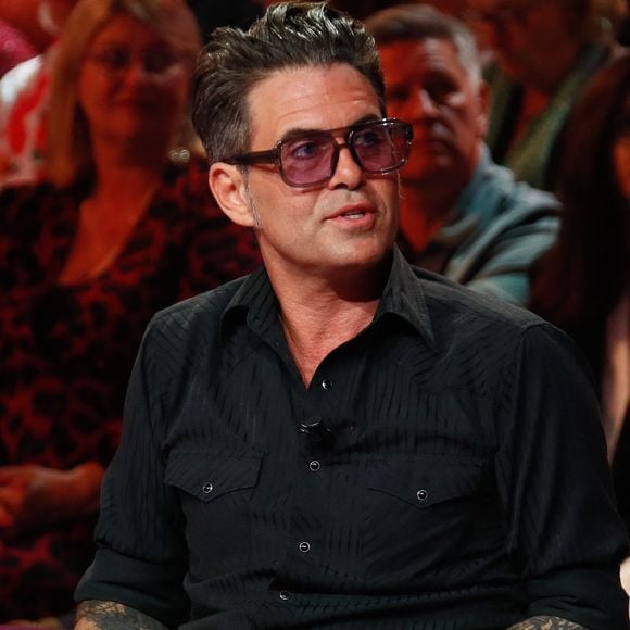 Exclusif - Manu Lanvin lors de l'enregistrement de l'émission "Famille je vous aime" présentée par M. Drucker et qui sera diffusée le 13 juin 2025 sur France 3, aux Studios rive gauche à Paris, France, le 15 avril 2025. © Clovis-Gaffiot/Bestimage