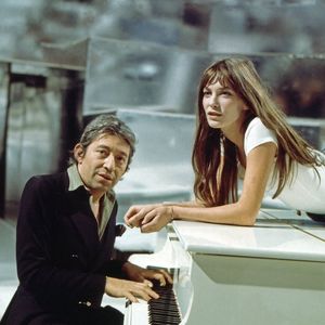 Serge Gainsbourg, Jane Birkin - Liedercircus, émission musicale, Allemagne 1977. Jane Birkin. Photo par DPA/ABACAPRESS.COM