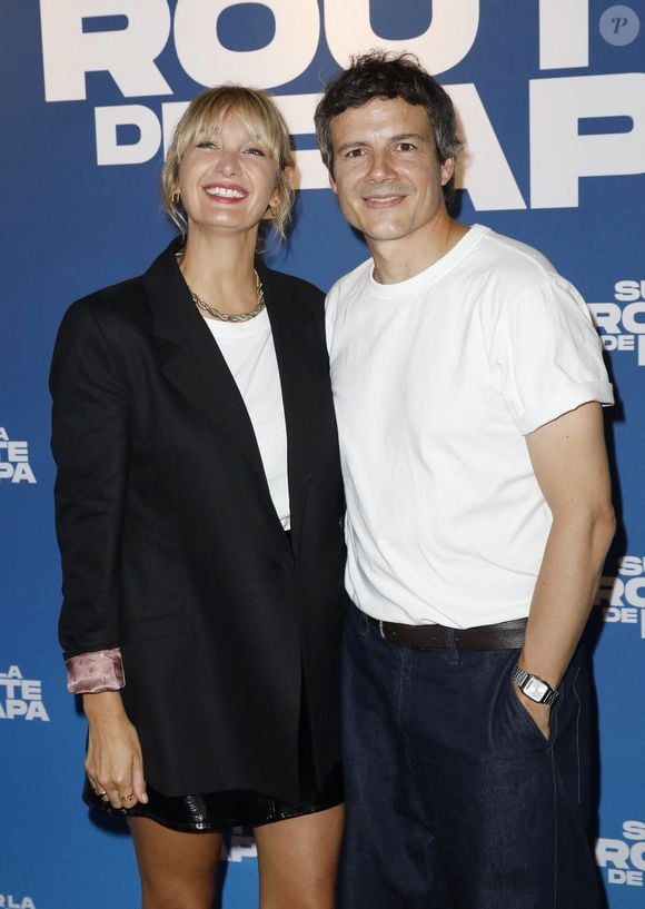 Caroline Anglade et son mari Nicolas Moreau - Avant-Première "Sur la Route de Papa" UGC Bercy à Paris le 16 juin 2025. © Marc Ausset-Lacroix/Bestimage