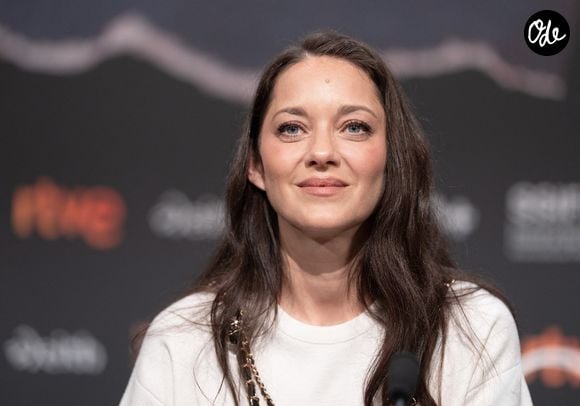 Marion Cotillard - Projection du film "7 h 40 ce matin-là" (compétition officielle) au 74ème Festival du Film de Saint-Sébastien (San Sebastian), le 24 septembre 2026. © LALO YASKY / BESTIMAGE