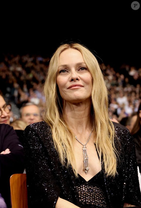 Vanessa Paradis lors de la 15ème édition du festival Lumière à Lyon le 12 octobre 2024. © Dominique Jacovides / Bestimage