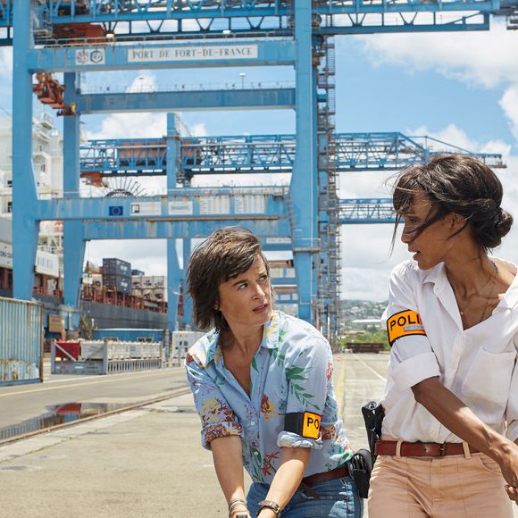 Exclusif - Sonia Rolland et Béatrice de la Boulaye sur le tournage de la saison 2 de la série "Tropiques criminels" en Martinique, qui sera diffusée à partir du 19 février 2021 sur France 2. Juillet 2020
© Sylvie Castioni / Bestimage