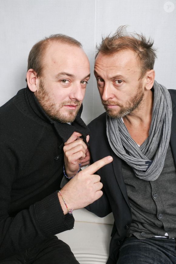 Portraits de Pierre et Charles (Ours) Souchon. 2013. Bestimage