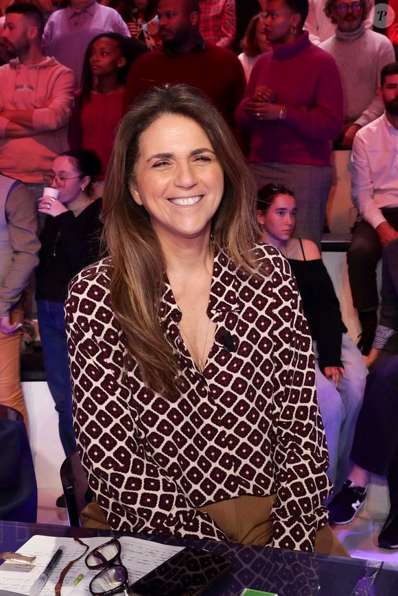 Exclusif - Valérie Benaim, sur le plateau de TBT9 présenté par C.Hanouna, et diffusé en direct sur W9, Paris, France, le 18 février 2026. © Jack Tribeca / Bestimage