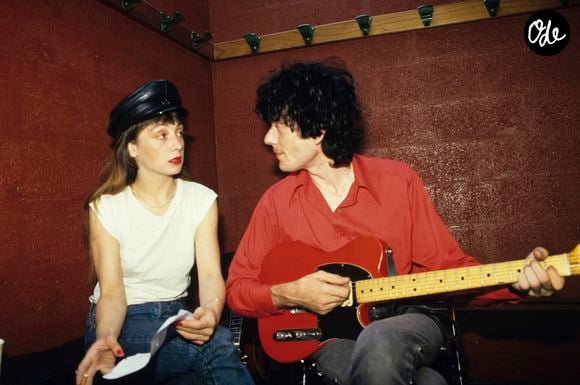 En France, durant leur tournée, Catherine Ringer et Fred Chichin à la guitare. © Michel Croizard via Bestimage