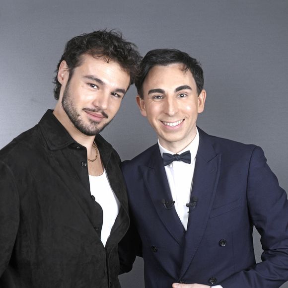 Exclusif - Jordan de Luxe, Anthony Colette lors de l'enregistrement de l'émission "Le Jet De Luxe" à Paris le 20 mars 2025.