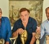 Exclusif - Didier Bourdon, Bernard Campan et Pascal Legitimus - Rendez-vous avec Les Inconnus, à l'occasion du tournage en 2022 du documentaire "L'histoire secrète des Inconnus, le doc événement", diffusé le 5 janvier à 21h10 sur TF1
© Guillaume Gaffiot / Bestimage