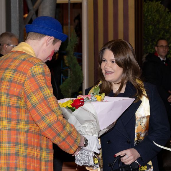 Camille Gottlieb - Soirée de clôture du 47ème Festival International du Cirque de Monte-Carlo sous le chapiteau de Fontvieille à Monaco, le 21 janvier 2025. © Olivier Huitel / Pool Monaco / Bestimage