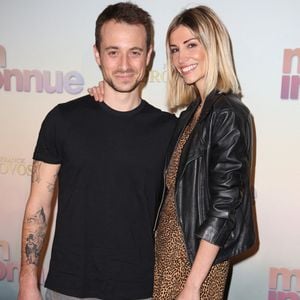 Hugo Clément et sa compagne Alexandra Rosenfeld lors de la première de 'Mon Inconnue' a l'UGC Normandie, a Paris, France, le 01 Avril 2019.