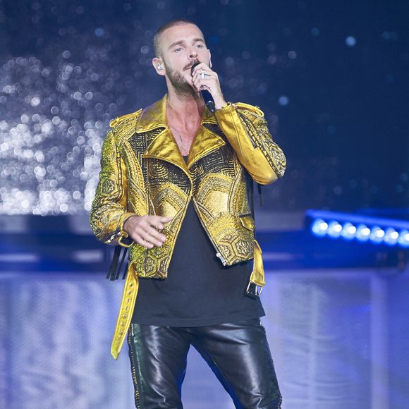 Le chanteur français M. Pokora (alias Matt Pokora, Matthieu Tota) se produit sur la scène du 'Tigre' avec son 'My Way Tour' pendant le 'Lol Song Festival', le 30 juin 2017 à Margny-les-Compiègne, France. Photo par Edouard Bernaux/Abacapress.com