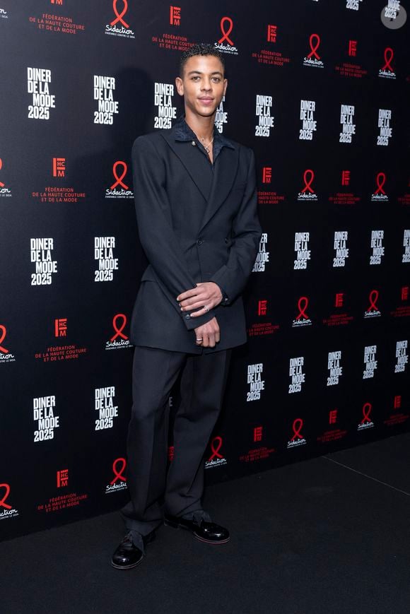 Guillaume Diop au photocall du 22ème dîner de la mode pour le Sidaction à Paris le 30 janvier 2025.
© Olivier Borde / Bestimage