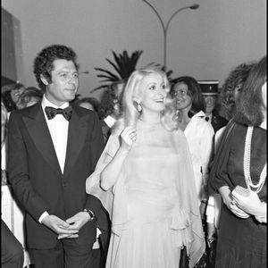 Archives - Catherine Deneuve et Marcello Mastroianni au Festival de Cannes en 1973 - ANGELI-RINDOFF / BESTIMAGE