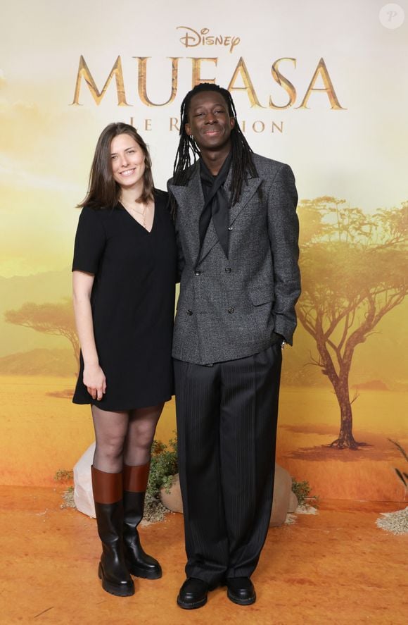 Emilie Rouquette, Mory Sacko - Première du film Disney "Mufasa, Le Roi lion" au cinéma Pathé Palace à Paris le 12 décembre 2024. © Coadic Guirec/Bestimage