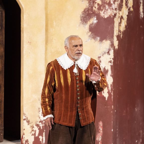 Exclusif - Francis Perrin - Représentation de la pièce "L'école des femmes" avec F.Perrin lors du festival de Ramatuelle au théâtre de Verdure le 10 août 2022. © Cyril Bruneau / Festival de Ramatuelle / Bestimage