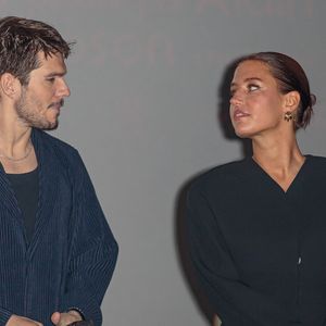 François Civil, Adèle Exarchopoulos - Avant-première du film "L'amour Ouf" au Kinepolis de Lomme près de Lille le 13 octobre 2024. © Stéphane Vansteenkiste/Bestimage