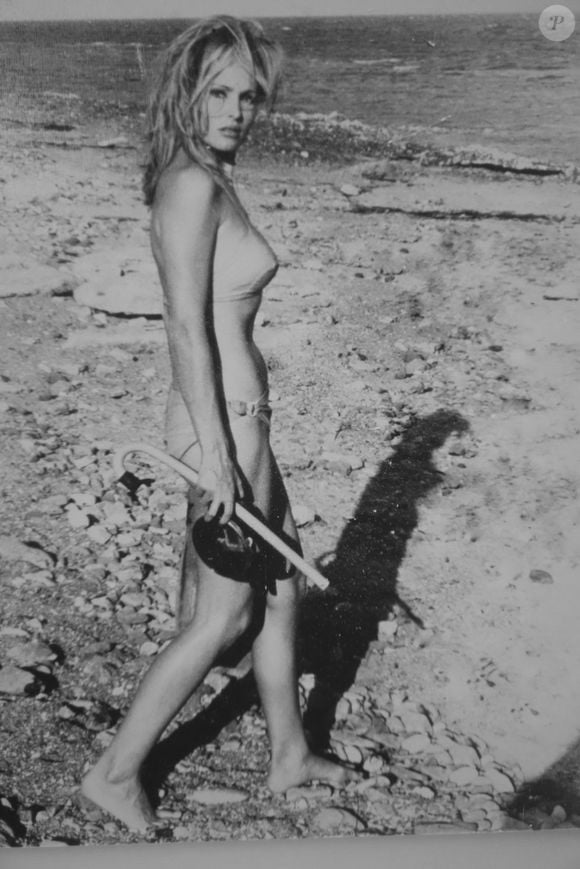 Une liaison qui aura raison de son union avec Elodie Constantin puisque Jean-Paul Belmondo décide de divorcer en 1968 (ndlr : ils étaient séparés depuis 1965). Photo d'Ursula Andress en noir et blanc - 12 ème Monte-Carlo Film Festival de la comédie à Monaco le 27 février 2015 ©Claudia Albuquerque / Bestimage