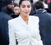 L'actrice était ravissante dans un tailleur blanc en satin 

Leïla Bekhti - Arrivées des célébrités au défilé Schiaparelli "Collection Haute Couture Printemps/Eté 2026" lors de la Fashion Week de Paris (PFW), au Petit Palais à Paris, France, le 26 janvier 2026. © Thibault Duboucher/Bestimage