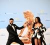 L'interprète de "Je sais" a joué avec les photographes sur le tapis bleu du Festival.
Ricky Whittle et Shy'm (Tamara Marthe) durant la cérémonie de clôture de la 64ème édition du Festival de télévision de Monte-Carlo au Grimaldi forum à Monaco, le 17 juin 2025. © Bruno Bebert / Bestimage